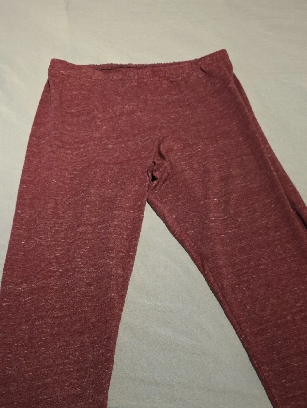 Old Navy Marled Burgundy Women's Leggings